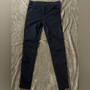 AMERICAN EAGLE WASH BLACK JEGGINGS